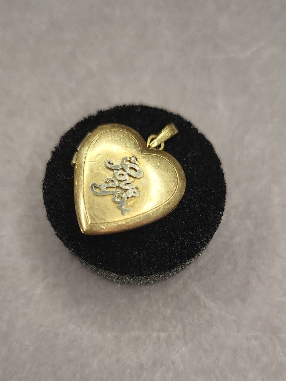 14KGF Heart Locket Pendant